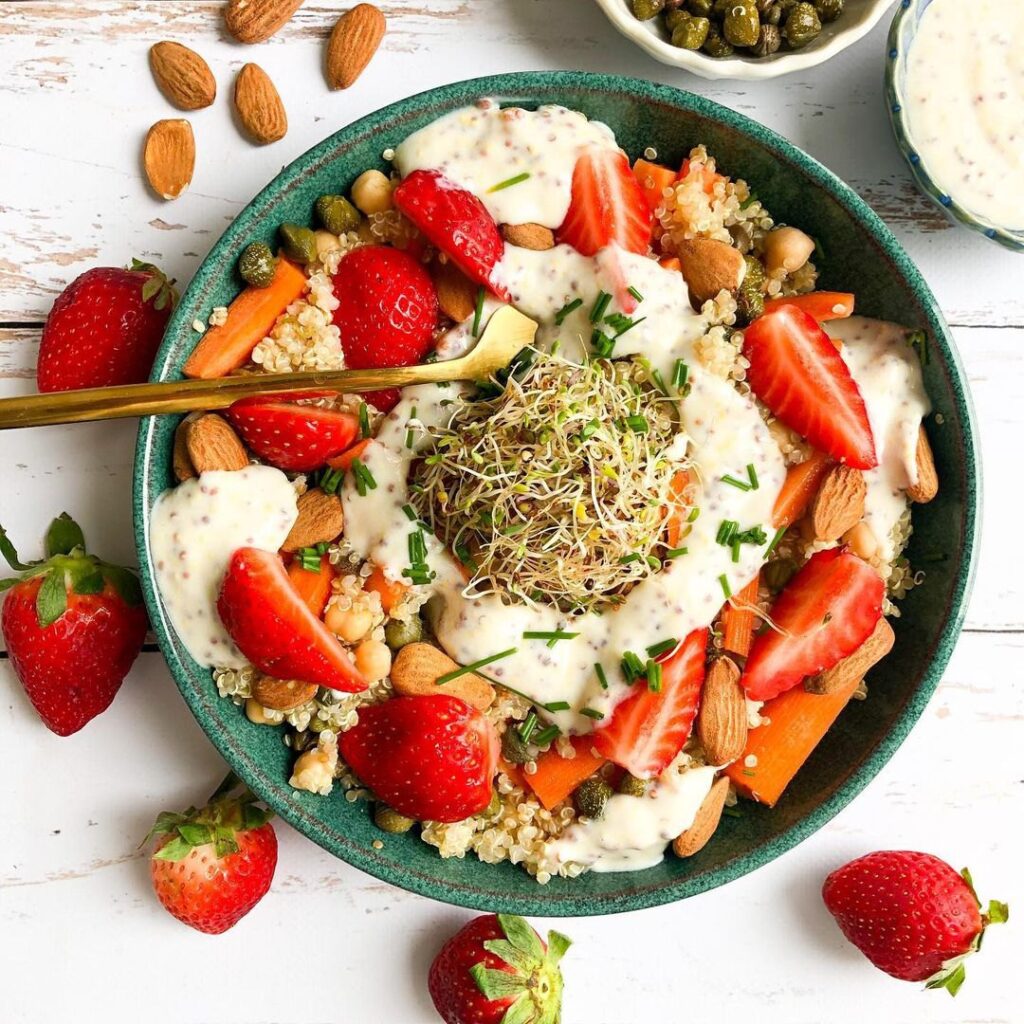 Recette de salade printanière