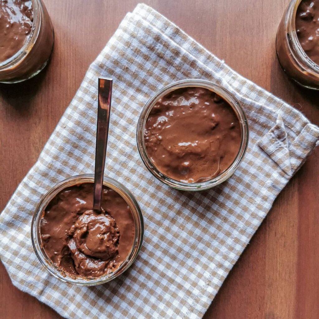 Crème dessert au chocolat vegan