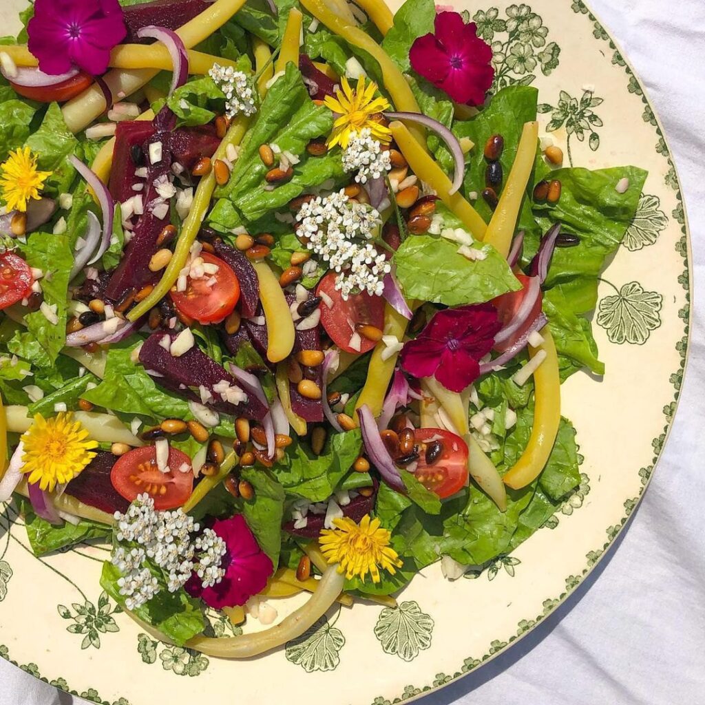 Recette végétale salade