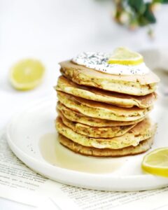 Pancakes citron pavot