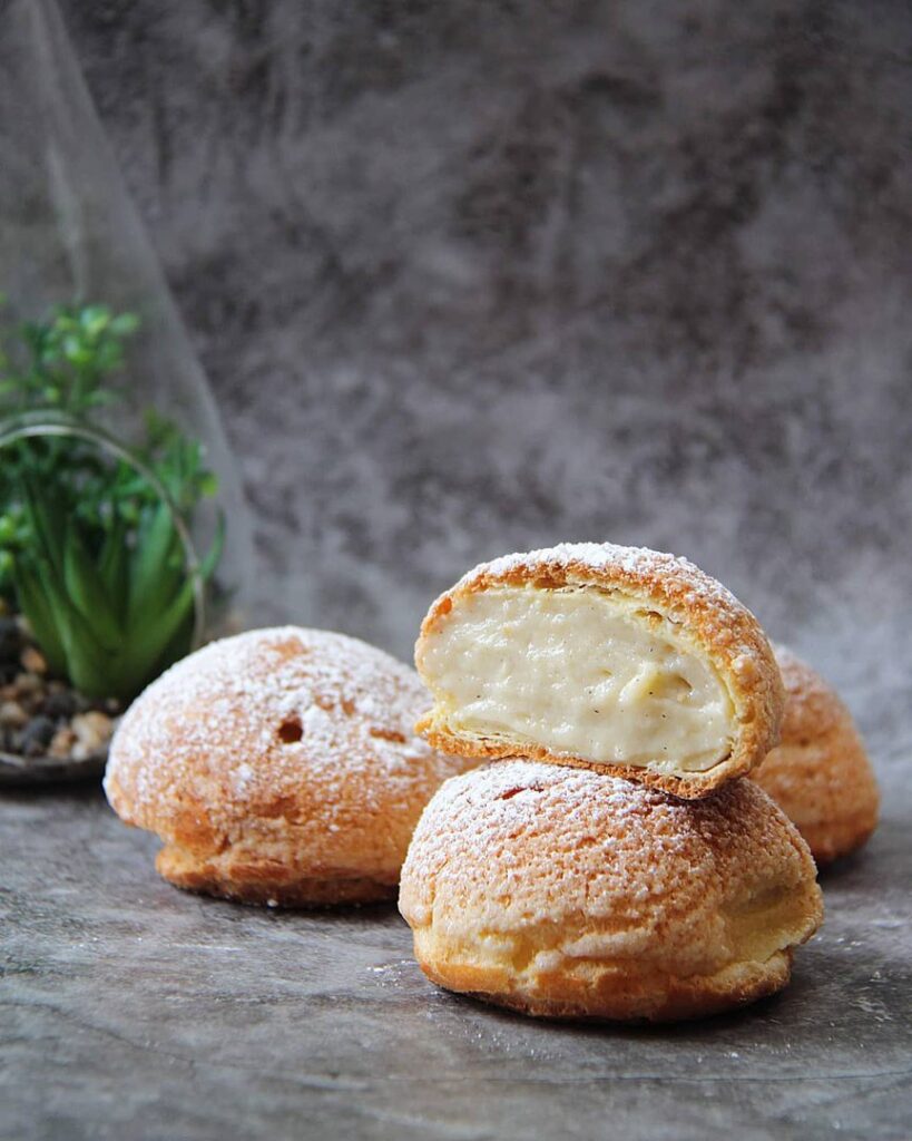 Choux à la vanille