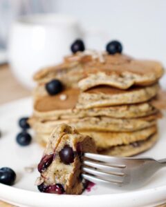 Pancakes aux myrtilles