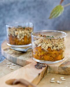 Crumble de potimarron