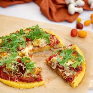 Pâte à pizza à la polenta