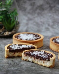 Tartelettes au chocolat et noix de coco