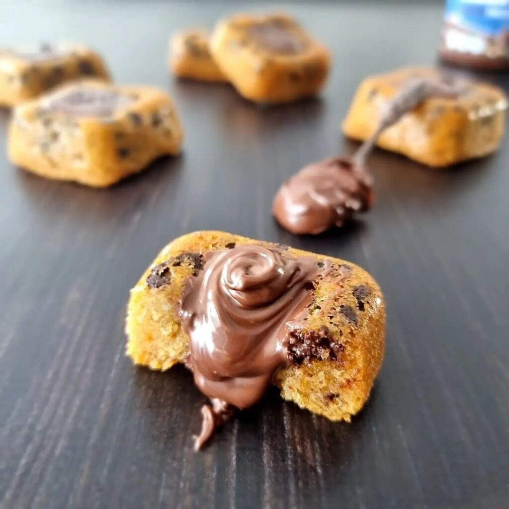 Financiers tigrés et coeur coulant sans lactose