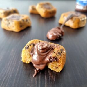 Financiers tigrés et coeur coulant sans lactose
