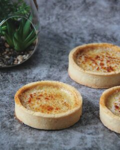 Tartelettes crème brûlée