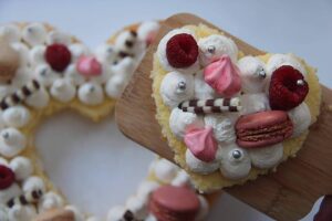 Cake en cœur