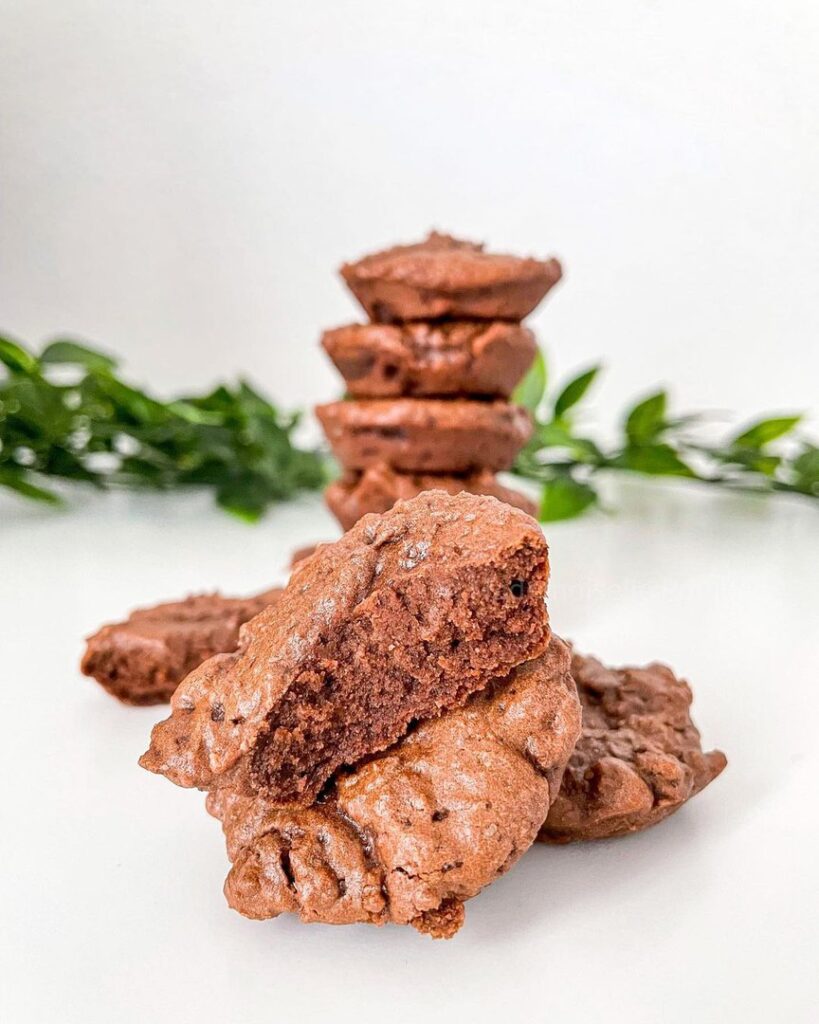 Mini brownies chocolat fleur de sel