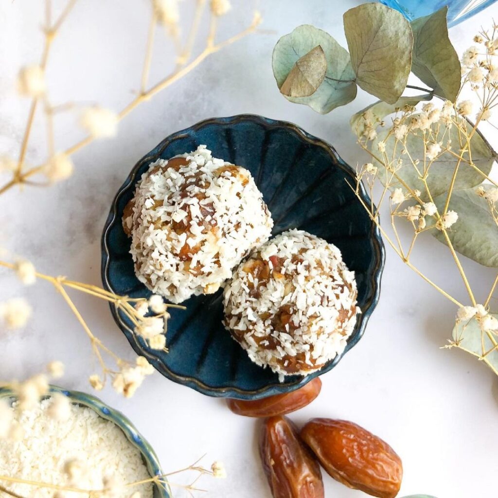 Energy balls dattes coco