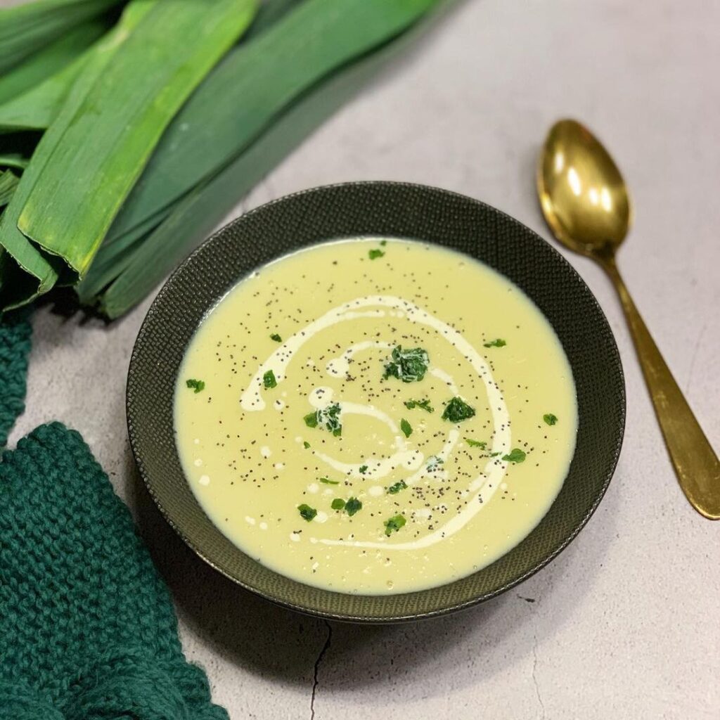 Soupe velouté poireaux/pommes de terre
