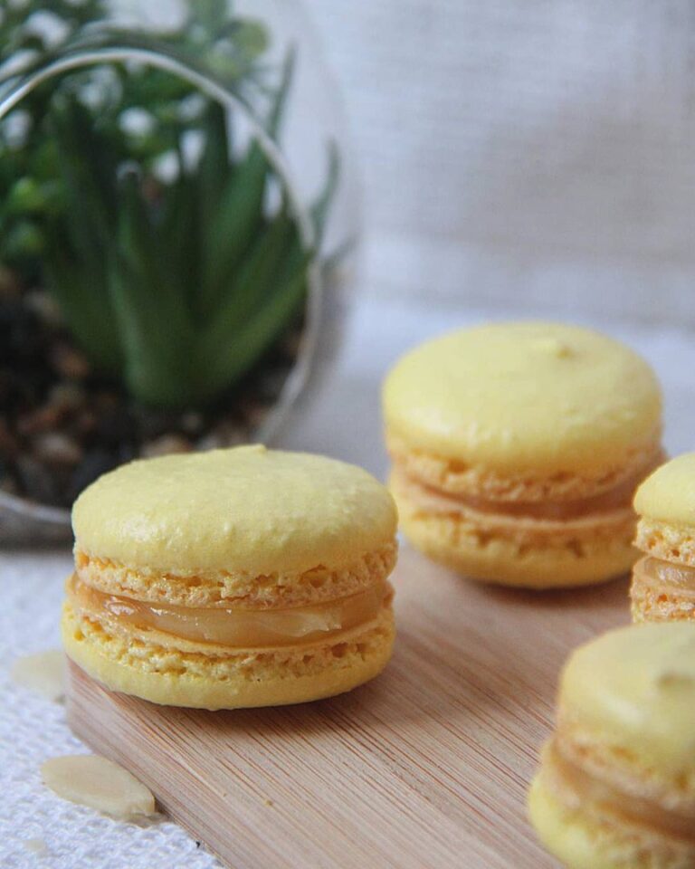 Macarons au citron