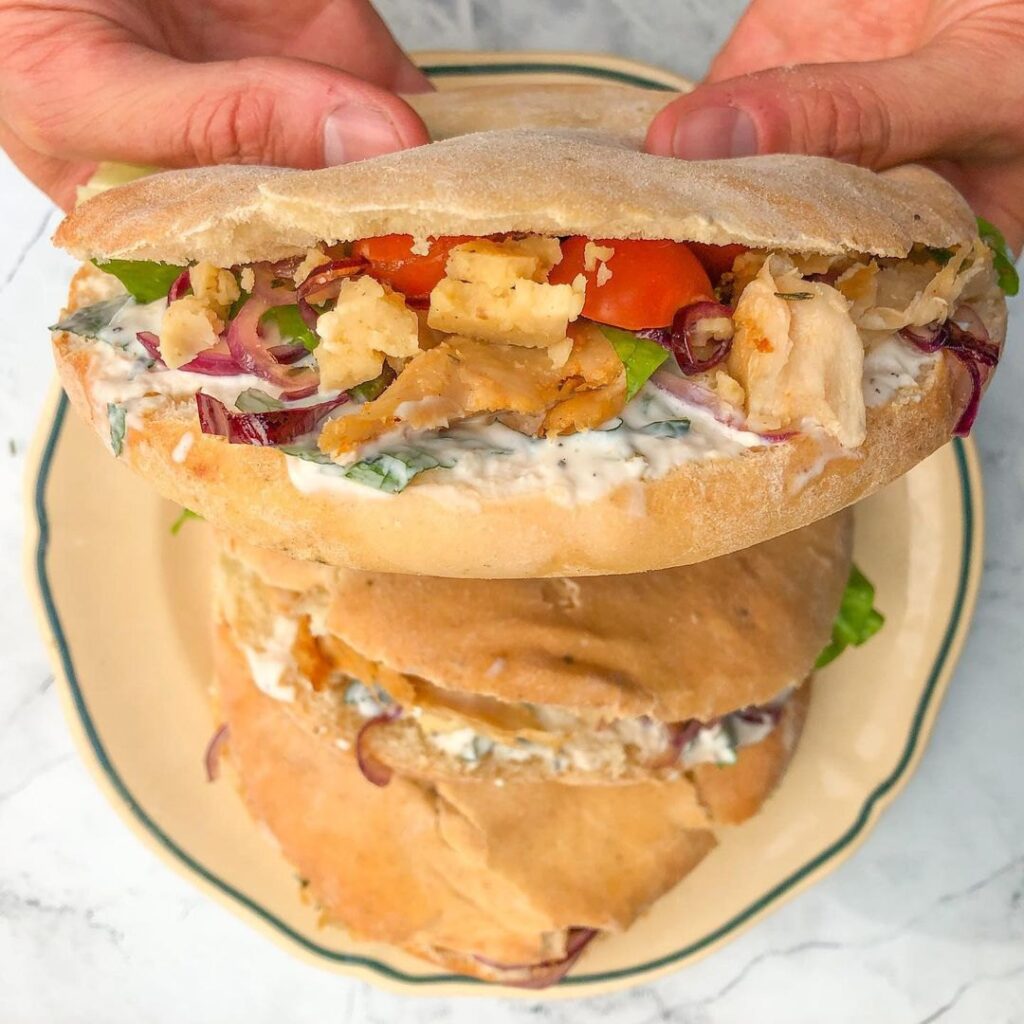 Kebab aux aiguillettes de poulet