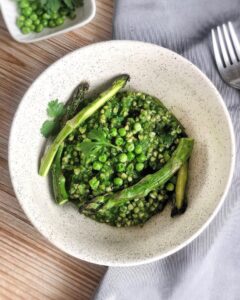 Risotto de sarrasin aux asperges