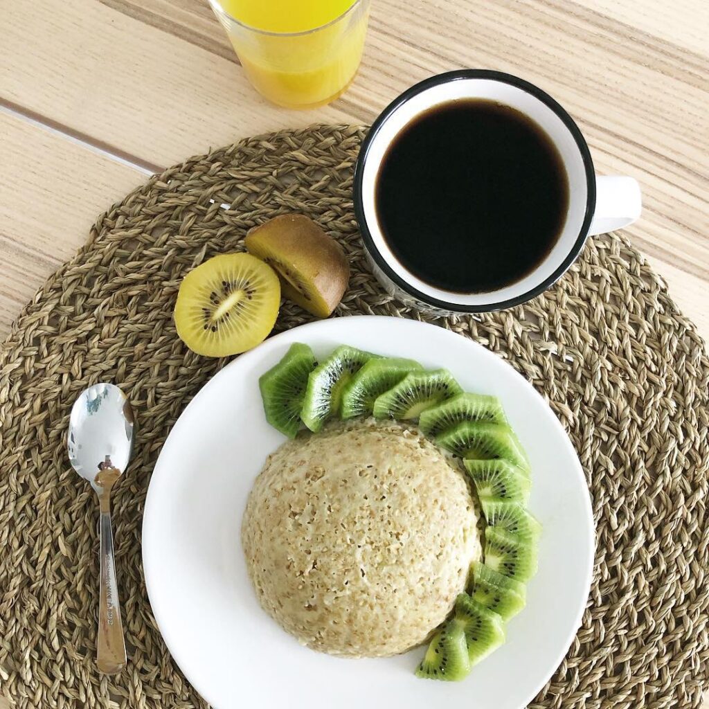 Bowl cake banane et kiwi