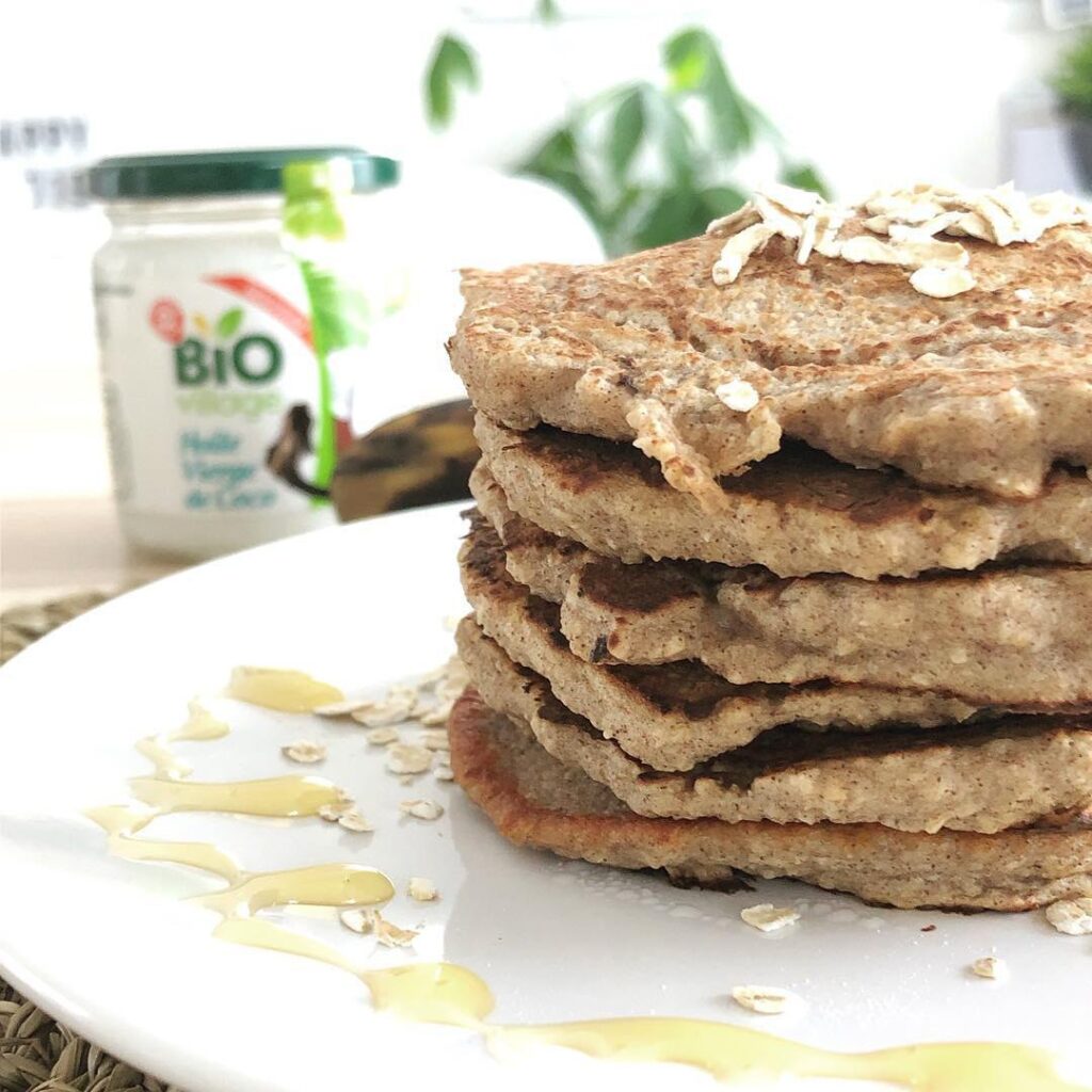 Pancakes avoine/cannelle