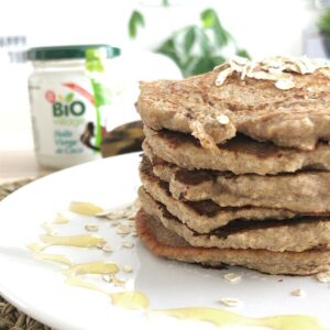 Pancakes avoine/cannelle