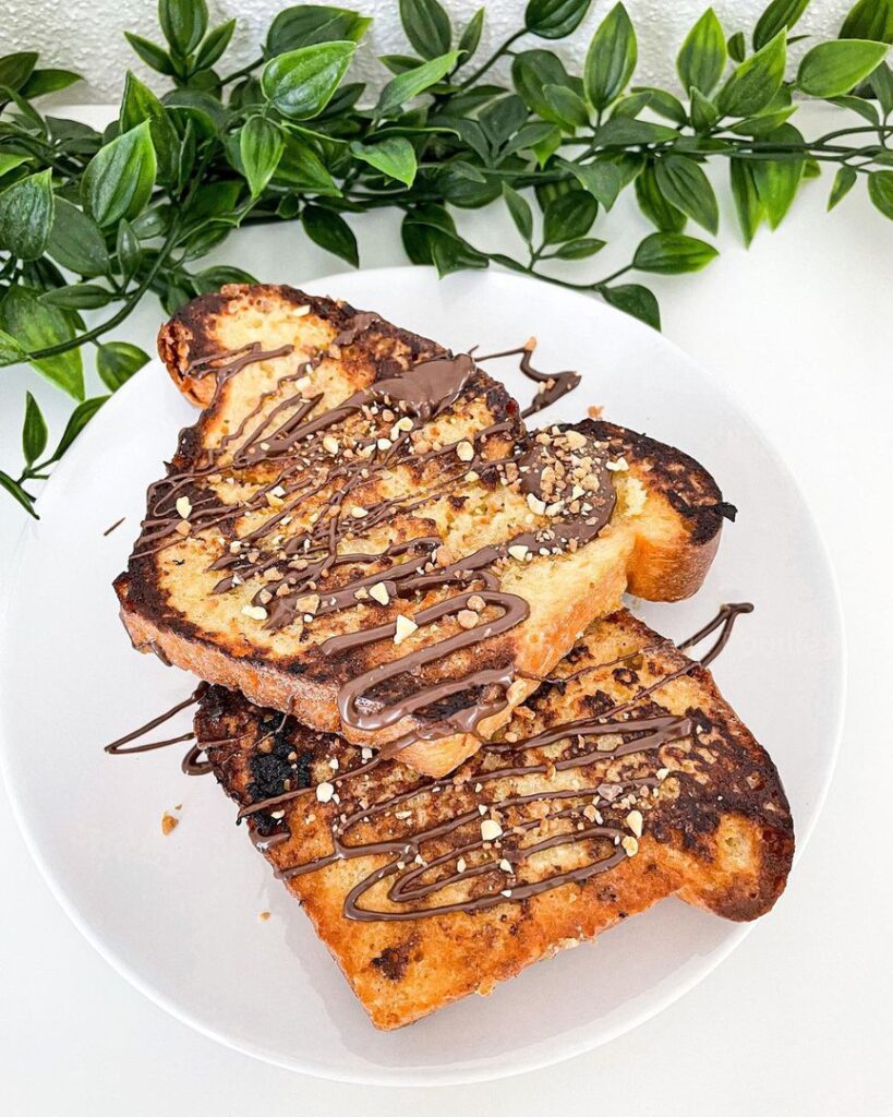 Brioche perdue au chocolat