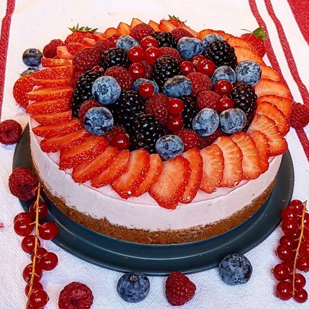 Cheesecake fruits rouges