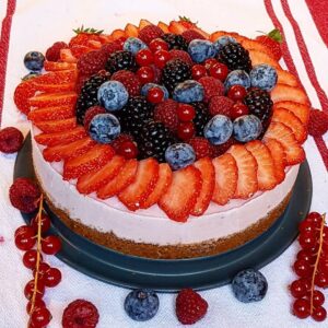 Cheesecake fruits rouges