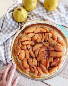 Tarte tatin aux coings