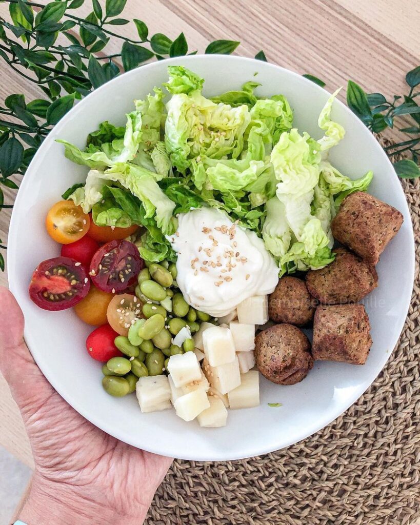 Salade de falafels