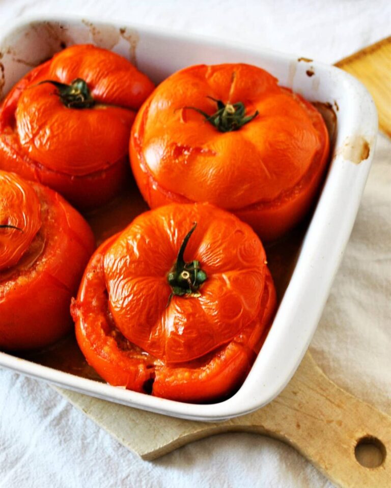 Tomates farcies végé à l’italienne Tomates farcies végé à l’italienne