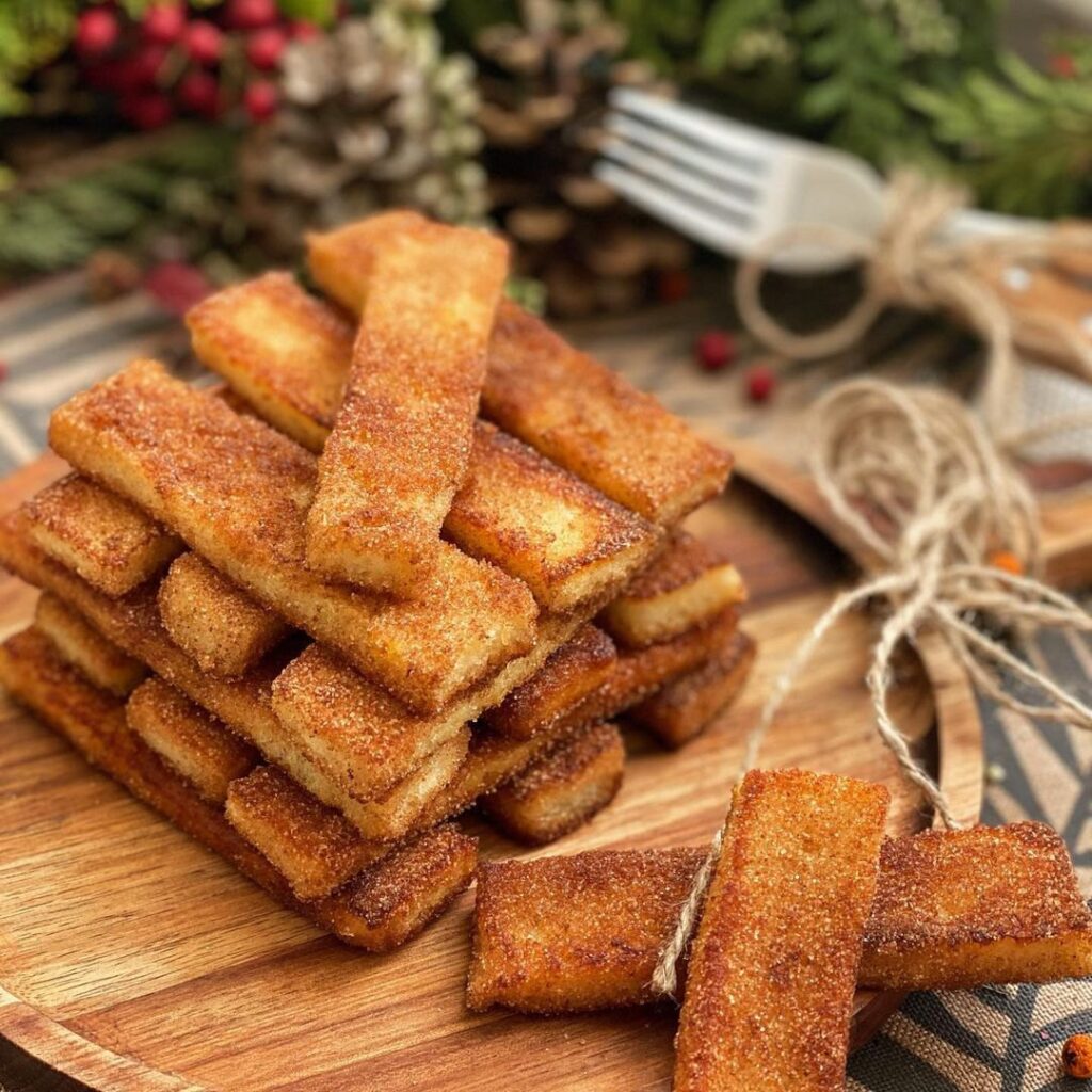 Pain de mie perdu à la cannelle