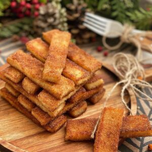 Pain de mie perdu à la cannelle