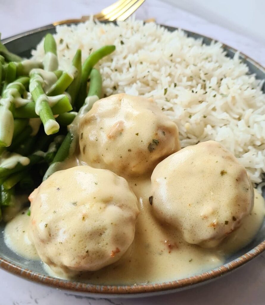 Boulettes de poulet au parmesan