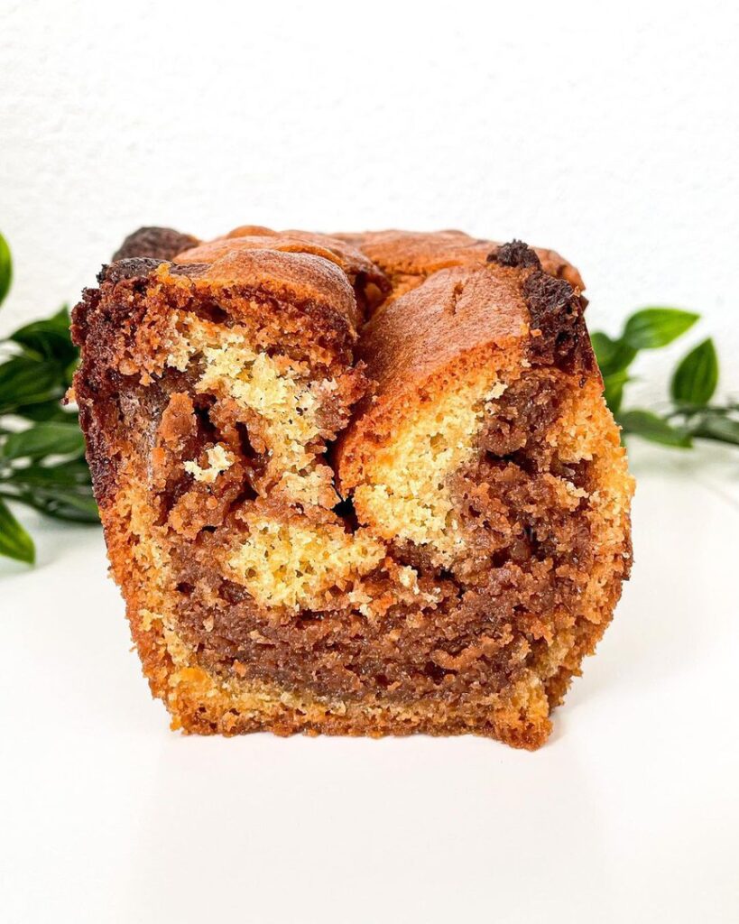 Mon gâteau marbré au chocolat