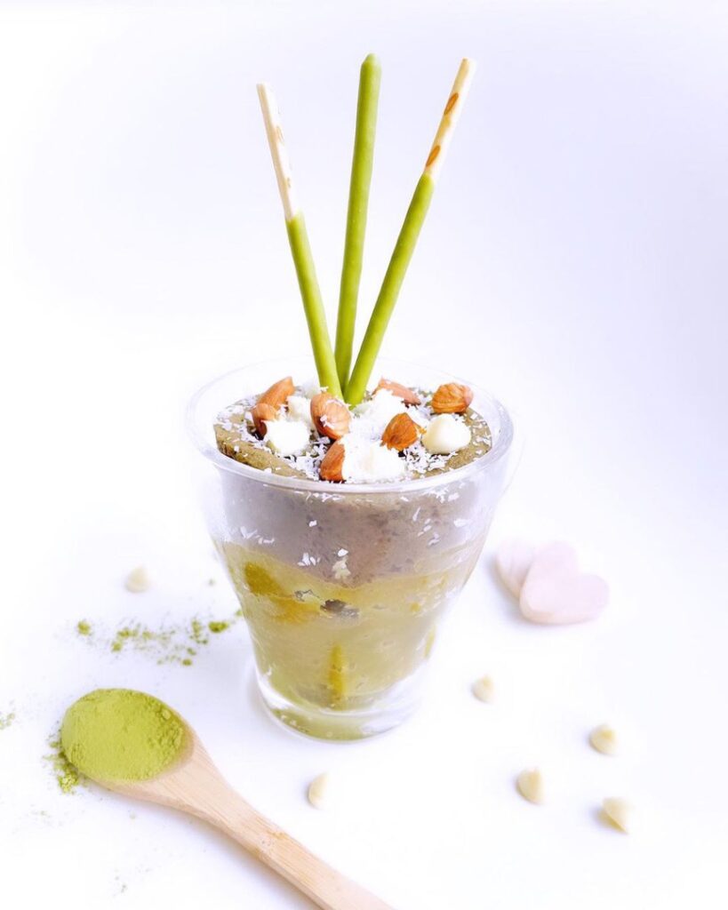 Mug cake au matcha