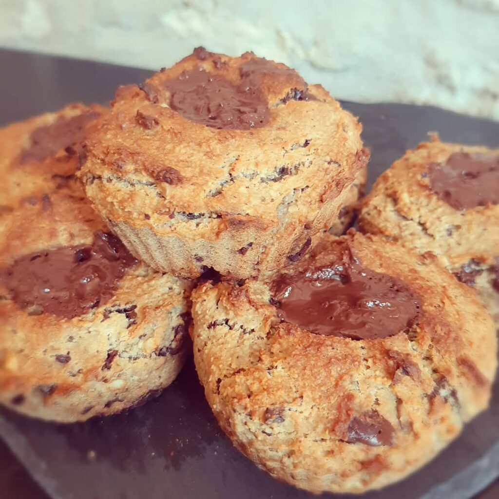 Petits gâteaux aux bananes et à la poudre d&rsquo;amande