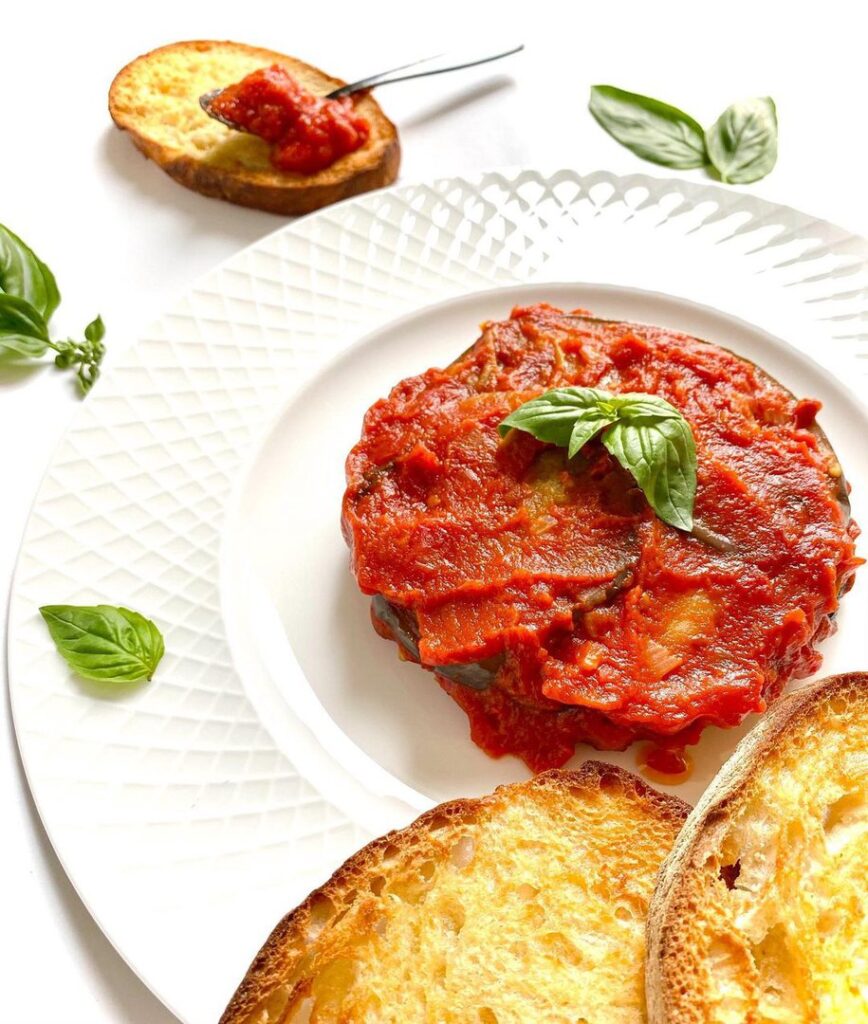 Aubergine parmigiana