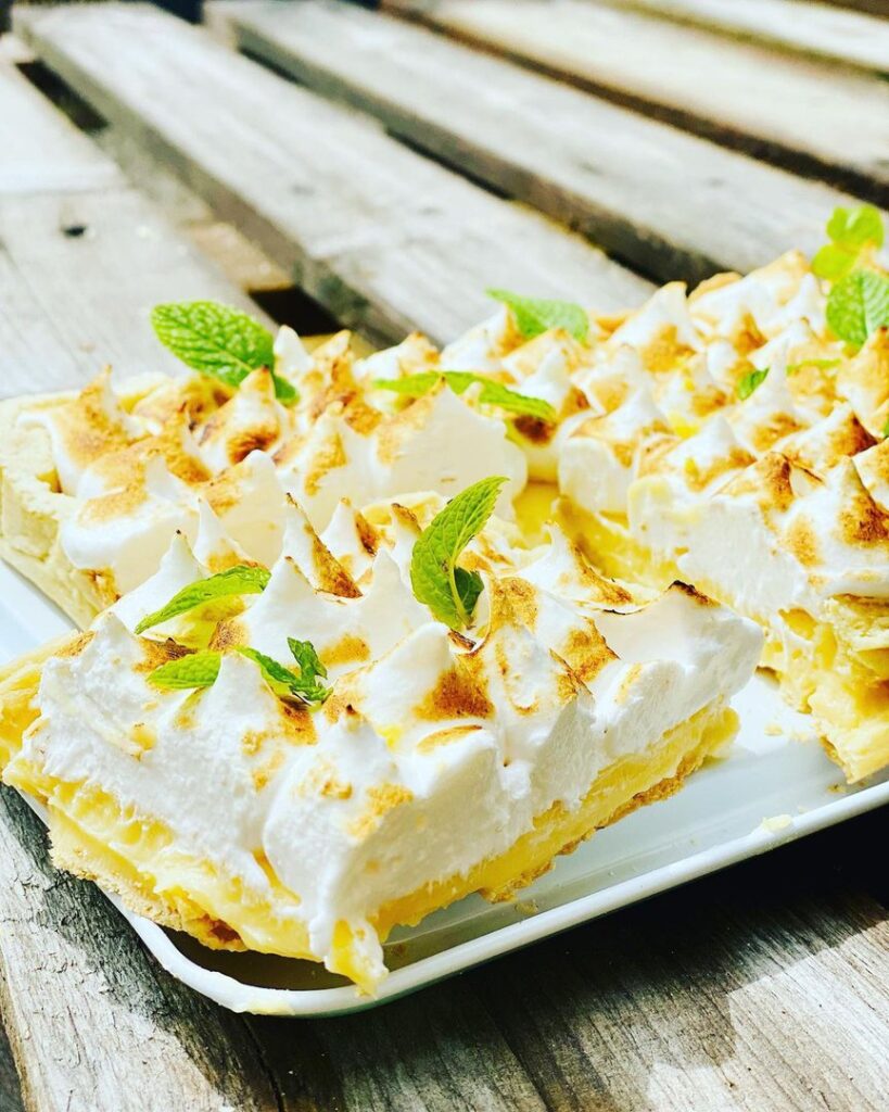 Tarte au citron meringuée maison