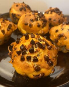 Petites brioches au chocolat