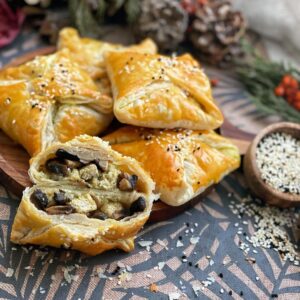 Feuilletés farcies champignons