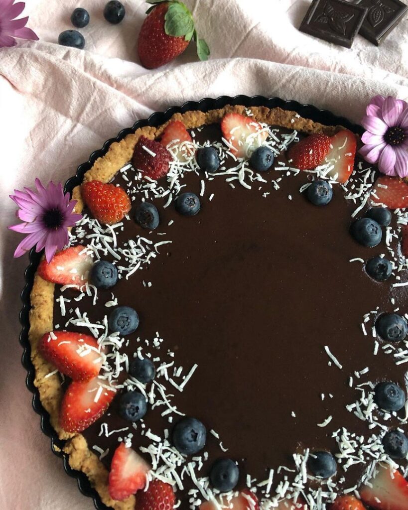 Tarte chocolat coco