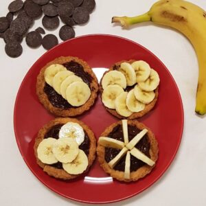 Tartelettes banane choco