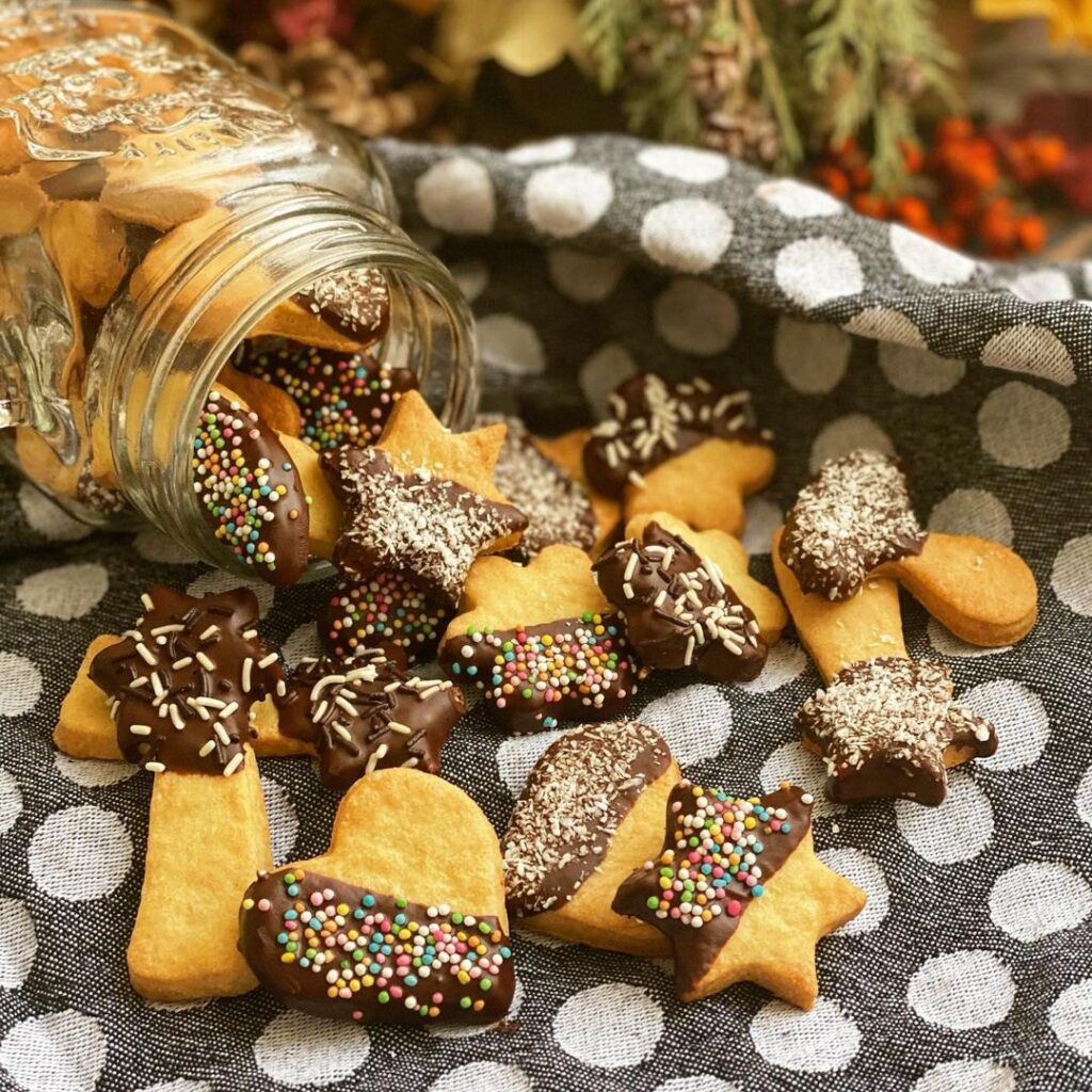 Biscuits sablés chocolat
