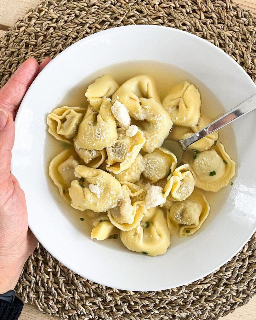 Tortellinis au bouillon