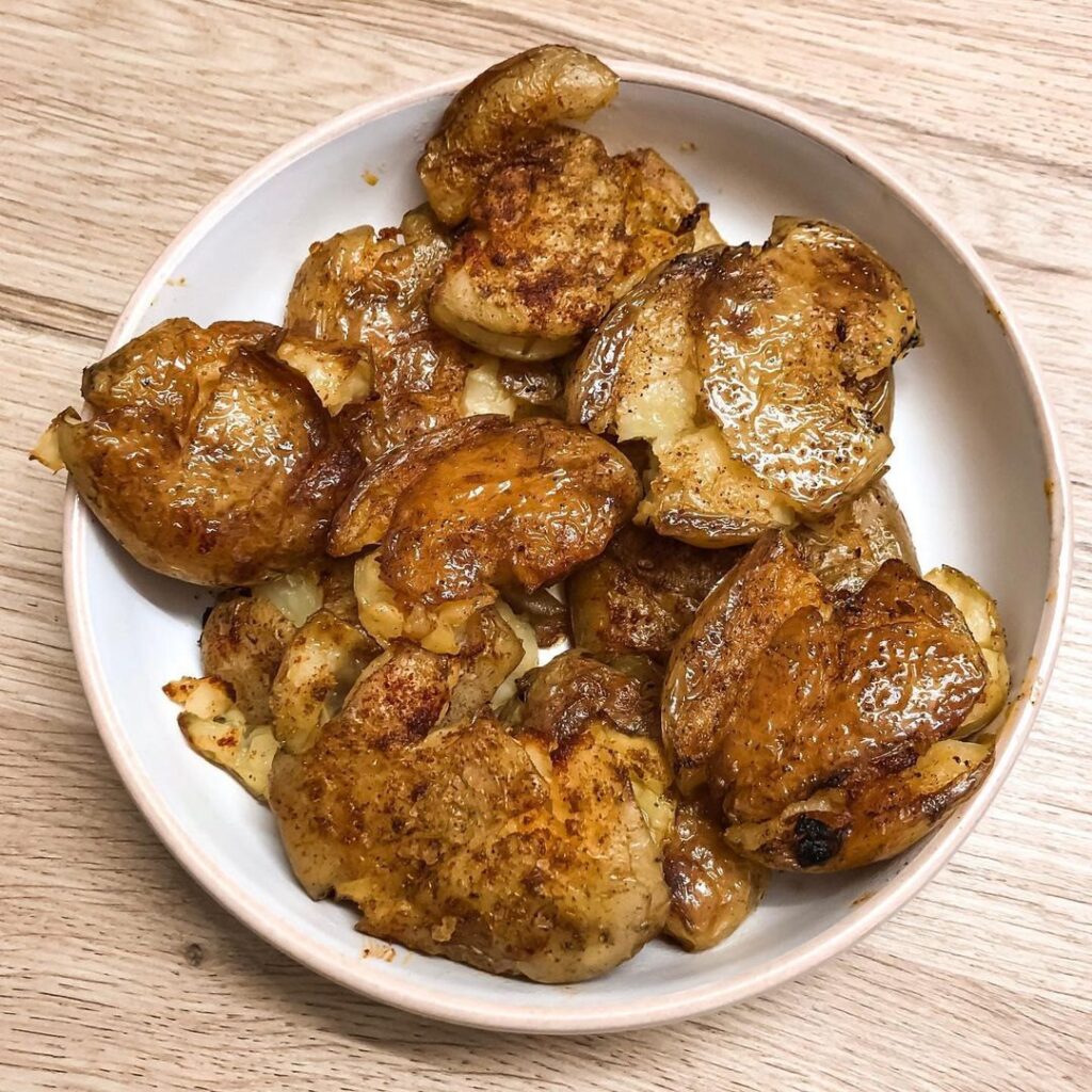 Pommes de terres tapées