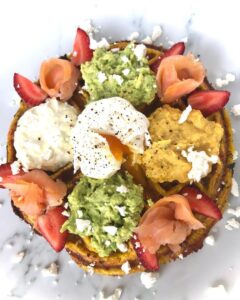 Maxi gaufre de légumes