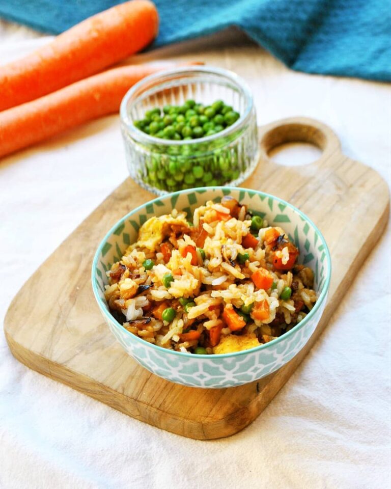 Riz cantonais végé express Riz cantonais végé express