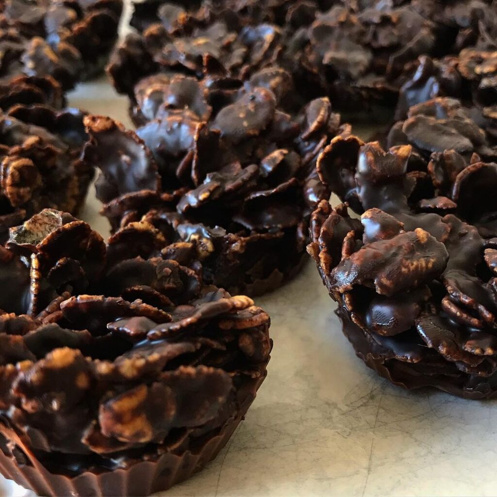 Roses des sables aux trois chocolats