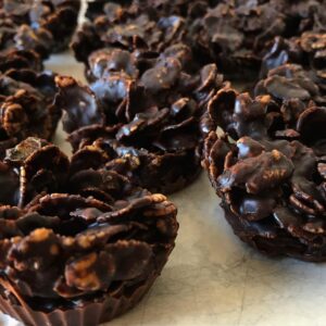 Roses des sables aux trois chocolats
