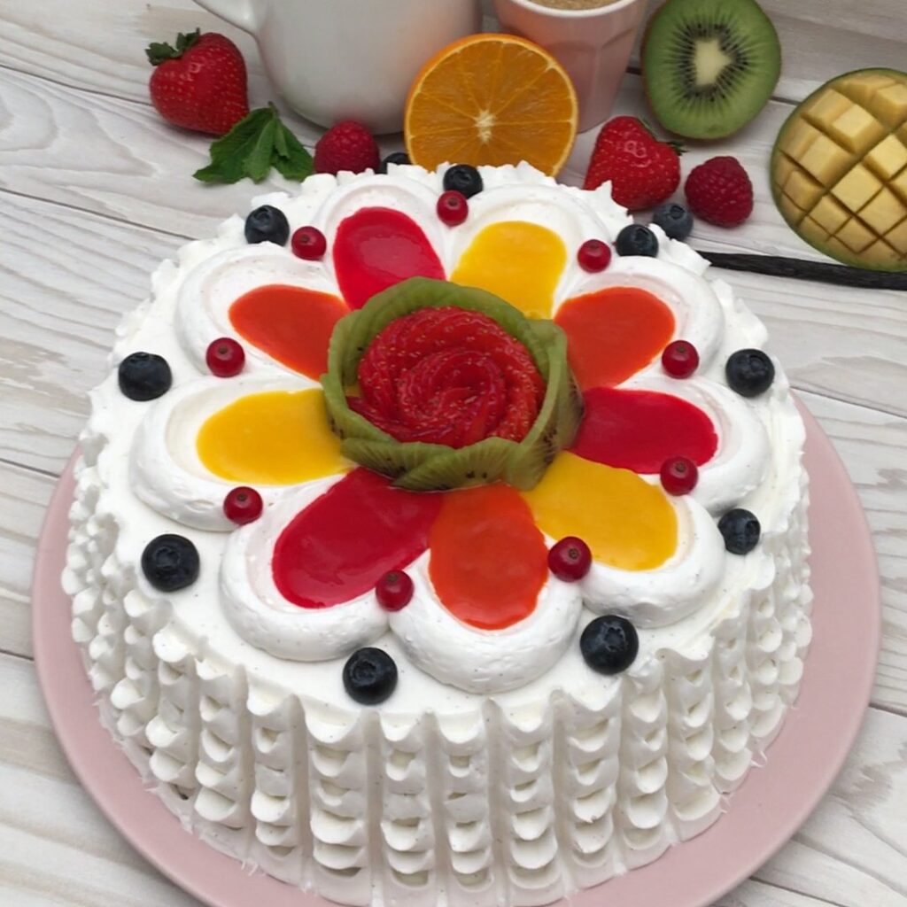 Bolo frutado