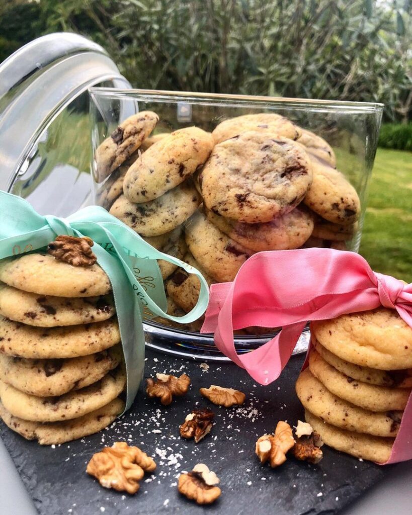 Cookies au chocolat et fleur de sel