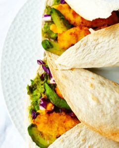 Fajitas poulet avocat